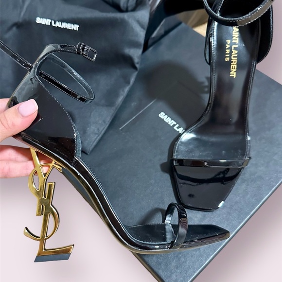 OPYUM SANDALS IN PATENT LEATHER - Picture 3 of 9